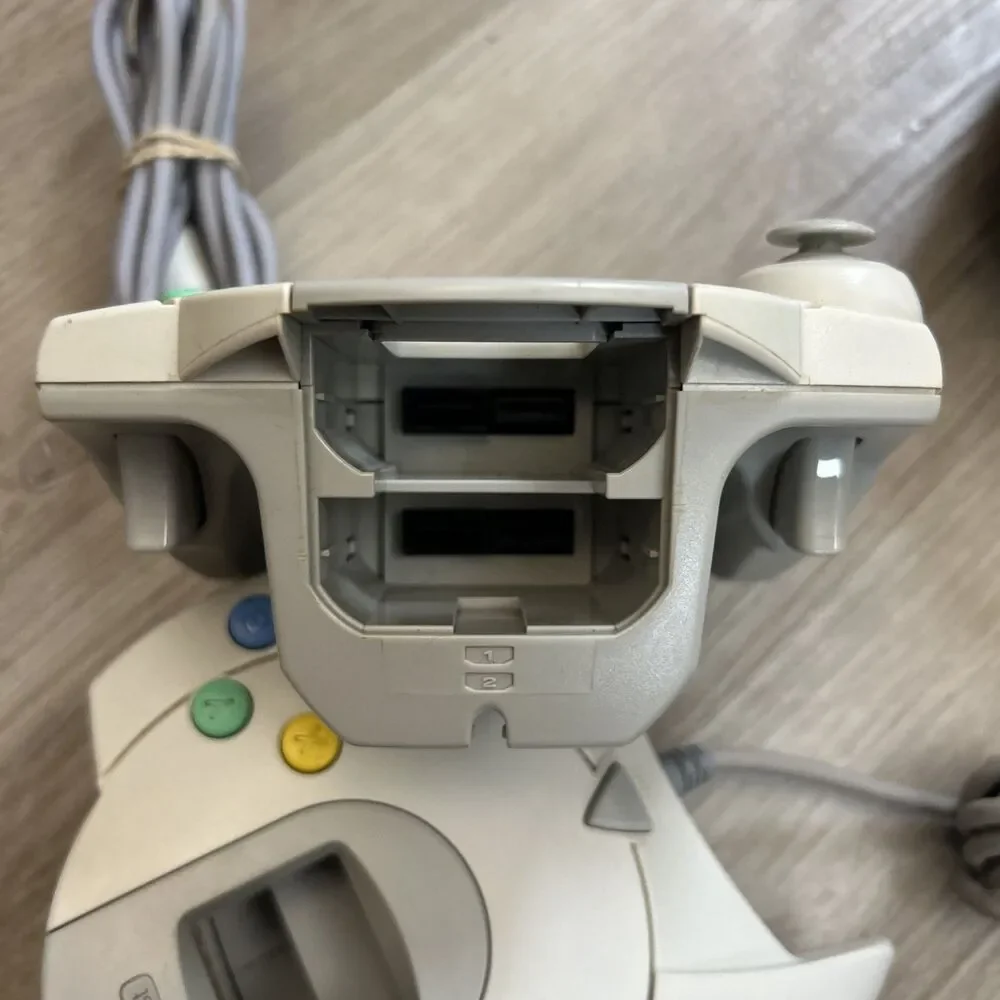 Sega Dreamcast Controller Lot Of 3 Official OEM White Grey HKT 7700 Tested Works